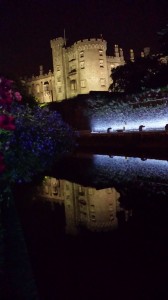 Castle at night