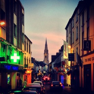 Ennis at night