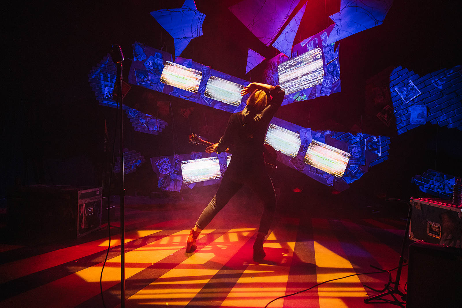 TRANS AM by Lisa Stephen Friday, featuring the music of Lisa Jackson & Girl Friday, directed by Fred Berman. Photo: Cameron Whitman Photography