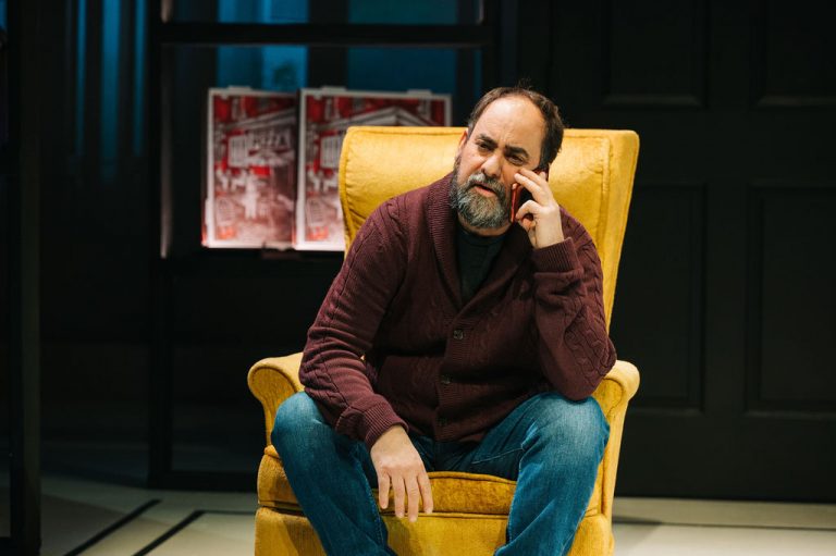 THE LIFESPAN OF A FACT by Jeremy Kareken, David Murrell, & Gordon Farrell. Photo: Cameron Whitman