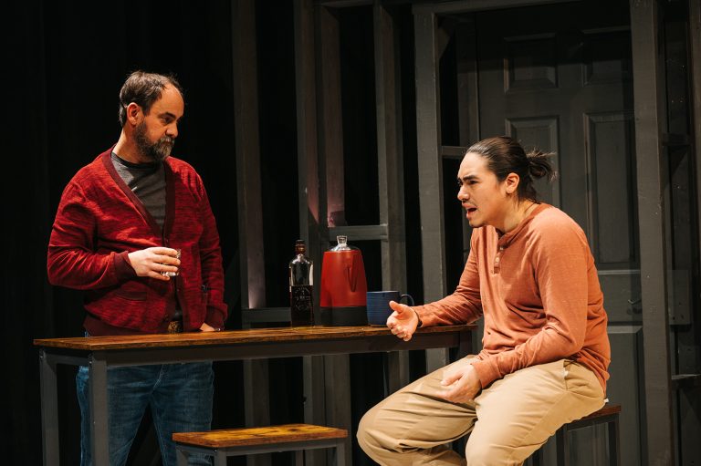 THE LIFESPAN OF A FACT by Jeremy Kareken, David Murrell, & Gordon Farrell. Photo: Cameron Whitman