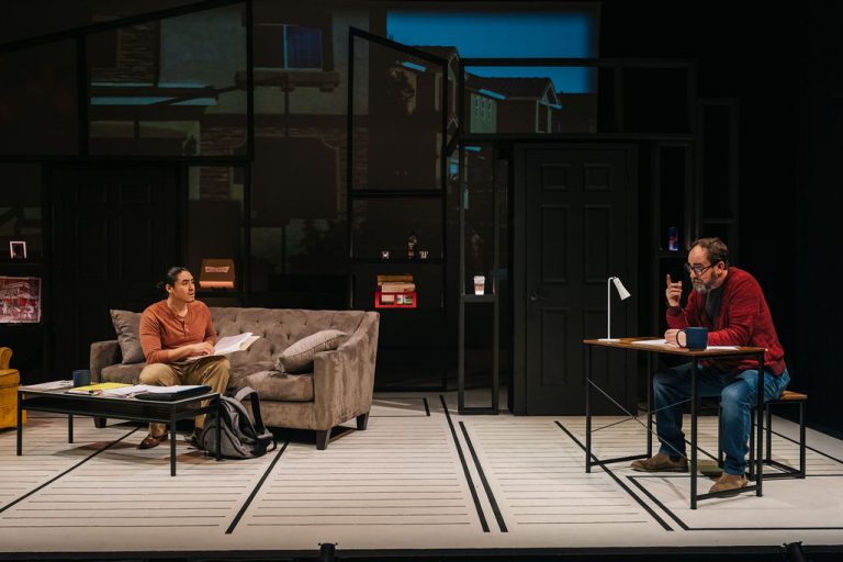 THE LIFESPAN OF A FACT by Jeremy Kareken, David Murrell, & Gordon Farrell. Photo: Cameron Whitman