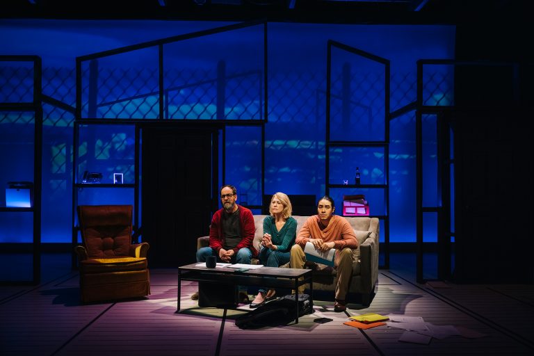THE LIFESPAN OF A FACT by Jeremy Kareken, David Murrell, & Gordon Farrell. Photo: Cameron Whitman