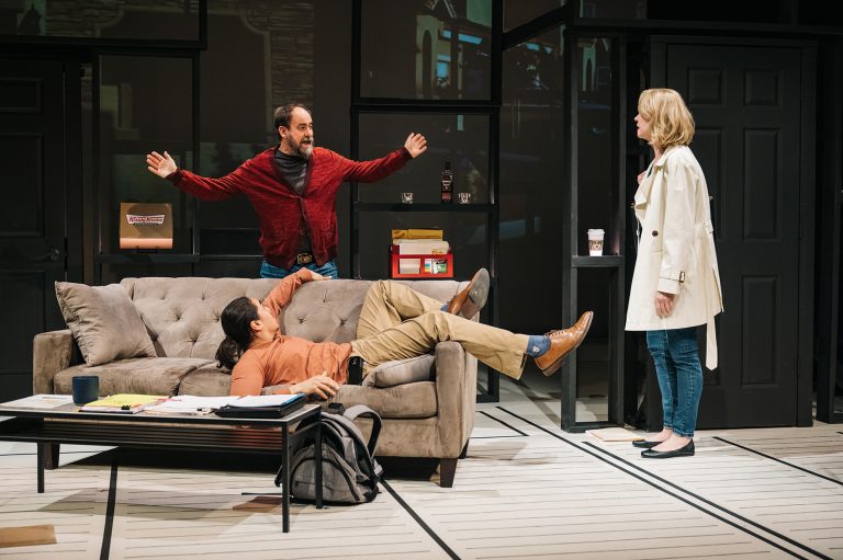 THE LIFESPAN OF A FACT by Jeremy Kareken, David Murrell, & Gordon Farrell. Photo: Cameron Whitman