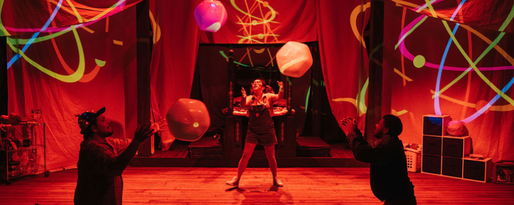 THE AMAZING ADVENTURES OF DR. WONDERFUL (AND HER DOG!) by Lauren Gunderson, music by Bree Lowdermilk. Photo: Cameron Whitman