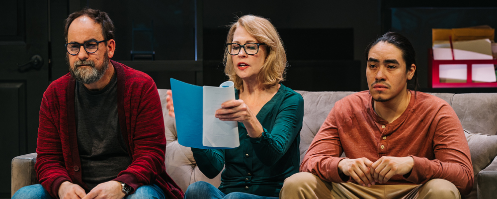 THE LIFESPAN OF A FACT by Jeremy Kareken, David Murrell, & Gordon Farrell. Photo: Cameron Whitman