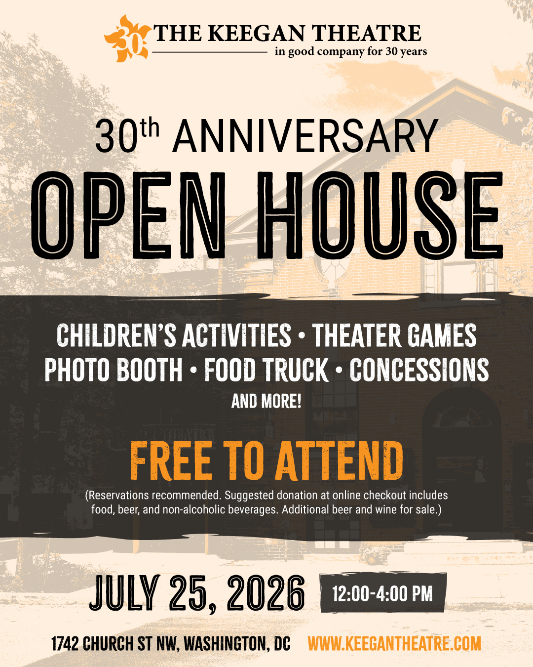 2026 30th Anniversary Open House